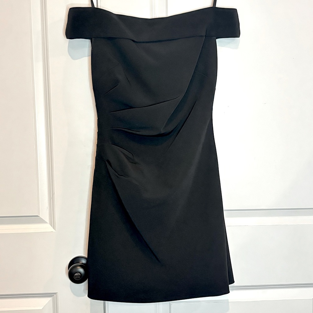 Milly NWT Black Off-Shoulder Dress | Ally